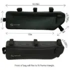 Half Frame Bag Dimensions