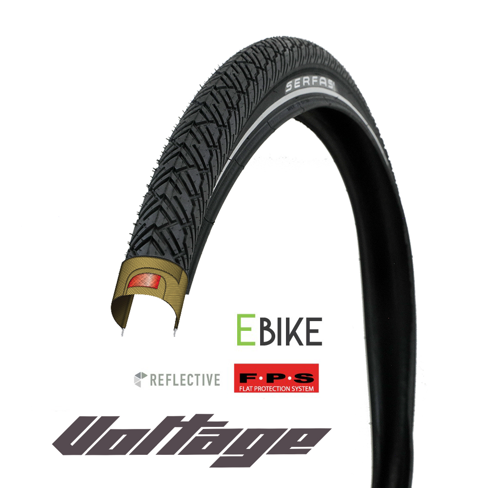 E-VLT E-Voltage W/Reflective Sidewall: 27.5 x 2.2